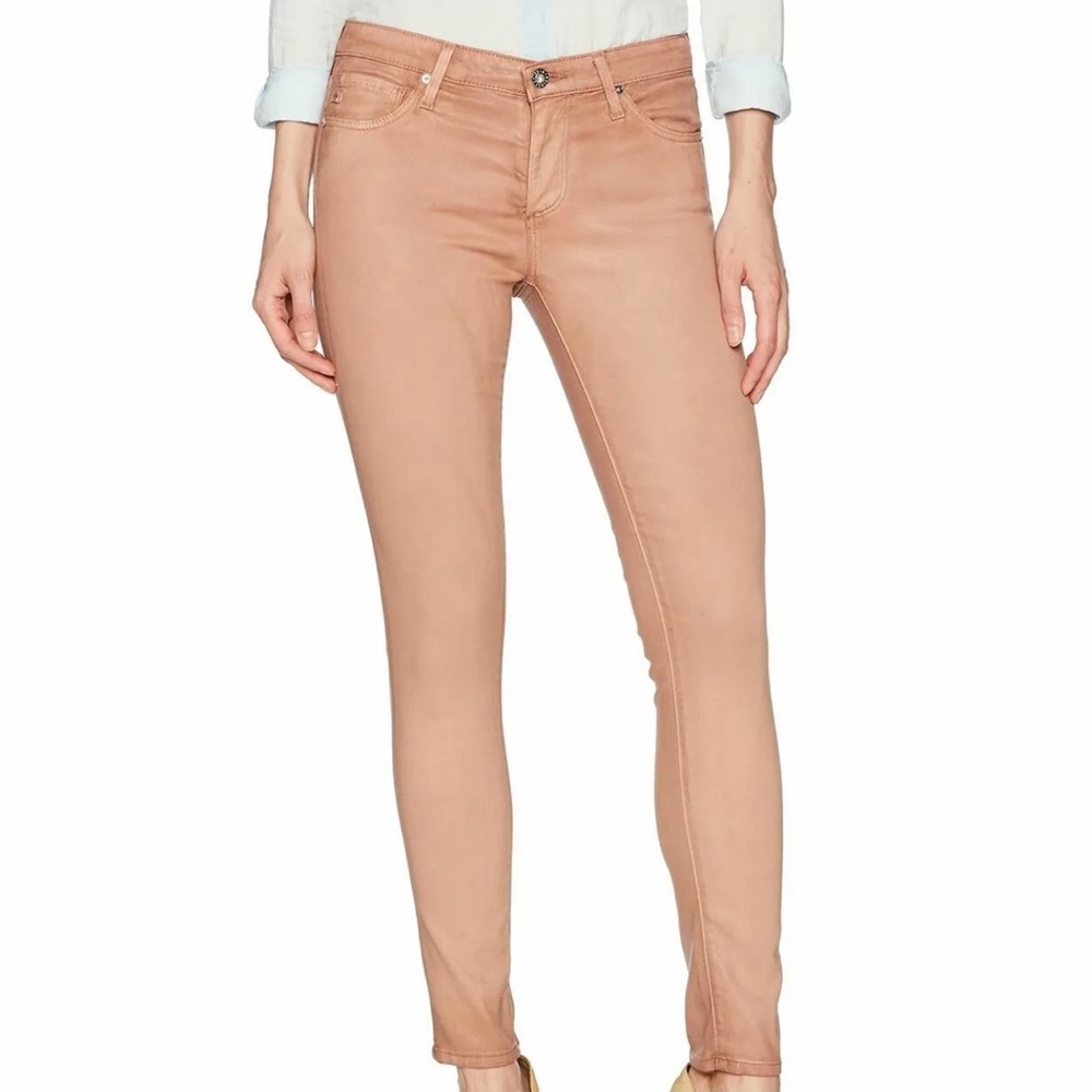 Adriano Goldschmied “the ankle skinny “ rose gold jeans sz 31R